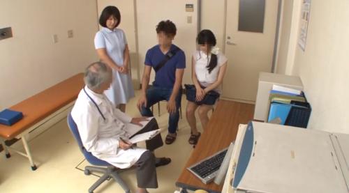 ワクワクした成熟した女性看護業務師が採精、おば。