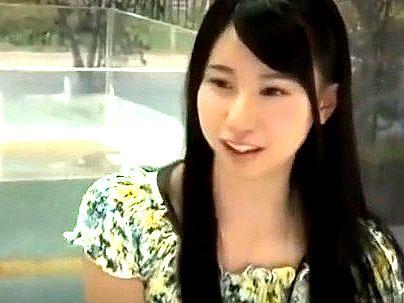＜友達男女！＞「ルックス・・いいね！」上品な感じの可愛いJD！MM号で恥じらいながらエロ行為発展シチャウゾ！