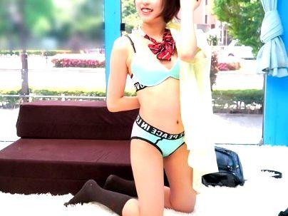 ＜オナニー観察！＞「凄いの…」スリムな体の可愛い女子！オナニー環礁で興奮してしまい・・・
