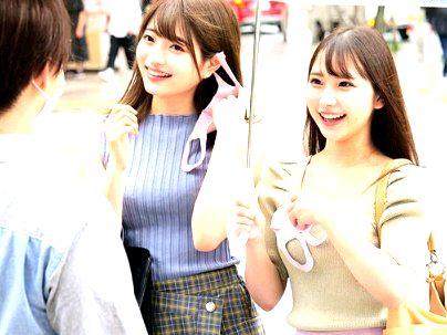 ＜素人なんぱ！＞「こんにちは…♡」町でみかけた童貞君ゲット！カワイ子ちゃんが筆おろしシテクレチャウ！