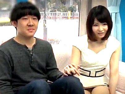 ＜人妻！＞ショートカット激カワ巨乳おっぱい若妻！MM号で童貞君相手に筆おろしシテクレチャウ！