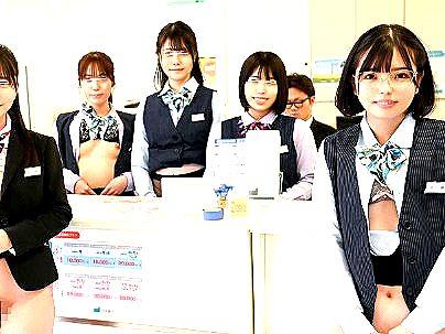 ＜ヤリ放題！＞とんでもなくエロい銀行発見る美人オネエサンたちがハメさせてくれちゃう！