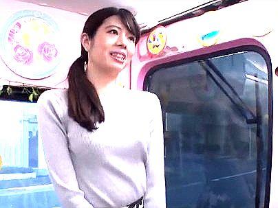 ＜人妻ナンパ！＞スレンダー細見美熟女おばさん！ＭM便ベロキスエロ行為しちゃう！