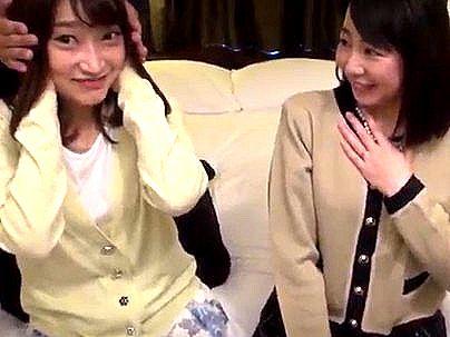 ＜素人ナンパ！＞町で見かけた人妻と清楚美人な娘ゲット！口説いて親子丼楽しんじゃうゾ！