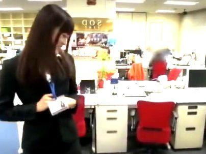 ＜SOD女子社員！＞「え？恥ずかしい…」スリムな体の巨乳おっぱい美人お姉さん！全裸させられて・・・