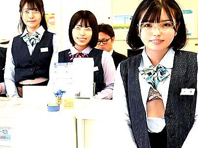 ＜銀行窓口！＞神展開勃発！美人お姉さんたちとエロ行為できちゃう銀行窓口ｗ