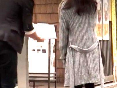 ＜人妻ナンパ！＞「え？いいですけど・・」巨乳スレンダー美魔女おばさん！口説かれて生ハメエロ行為シチャウゾ！
