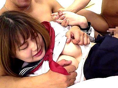 ＜レイプ！＞巨乳おっぱい激エロカワイ子ちゃん！男２人が犯しレイプしちゃうぞ！