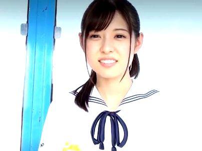＜素人ナンパ！＞「初めまして・・・」制服美少女の清楚系女子！エロ企画で馬乗りファックで腰振りｗ