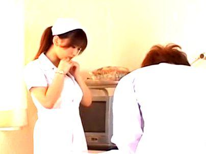 ＜超乳！＞「おっきいね…♡」巨乳おっぱい可愛い看護師ナース！患者とエロ行為シチャウゾ！