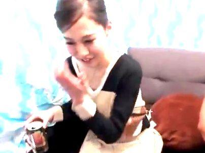 ＜ガリ巨乳！＞「え？何するの？」上品な感じの素人お姉さん！口説かれてエチエチに発展シチャウゾ！
