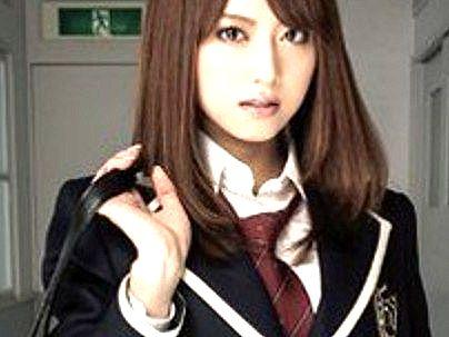 ＜吉沢明歩！＞スタイル抜群巨乳オッパイ極女の美少女！先生誘惑して禁断エロ行為に発展シチャウゾ！