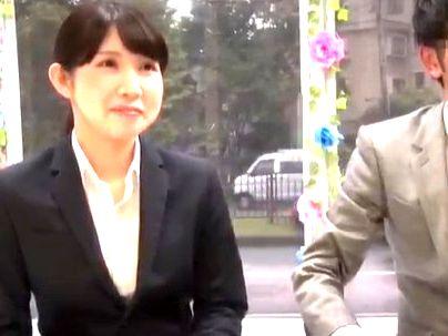 ＜素人OL！＞「え？なかは…♡」巨乳おっぱい清楚お姉さん！同僚を口説いてエロ行為に発展シチャウゾ！