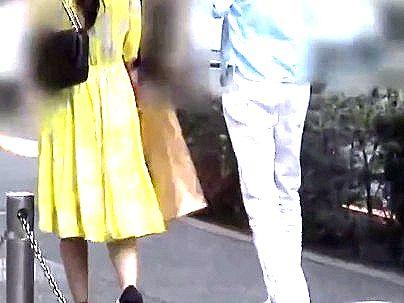 ＜人妻ナンパ！＞街で見かけた五十路美魔女オバサン！口説かれてエロ行為になるぞ！
