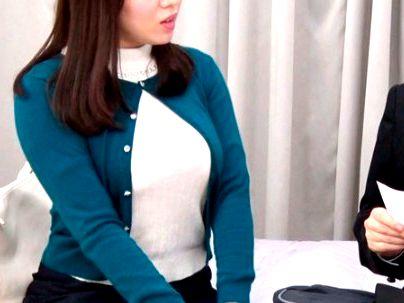 ＜モニタリング！＞「デケぇ…」巨乳おっぱいの美人奥さん！童貞チンポ筆おろしシテクレチャウ！