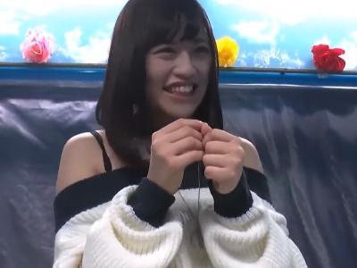 【マジックミラー号】性感帯を刺激しまくって感じさせて本番セックス！罪悪感が人の体の感度を更に引き上げる