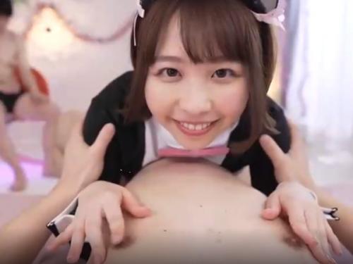 ▶挟射パイズリ◀『ちくびも好きだもんね？』癒し系な猫耳おっぱい娘が谷間の高速シゴキで搾り取る