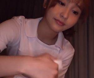 【美少女】入院中に性欲を解消できない患者と看護師の女の子の秘密の行為！ち〇ぽをスッポリと咥えて吸着するエロマ〇コ