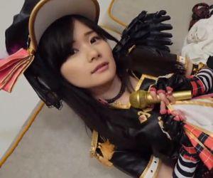 【コスプレ】アイドル流出!?人気が出たらお宝映像確定！後ろからの刺激でエロスな本性を引き出す