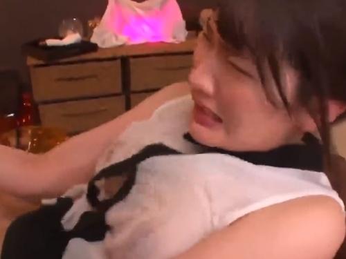 「魅惑の美女！ノ一ブラニットでの亀頭刺激からのパイズリ＆フェラ！さらに騎乗位挿入も！」