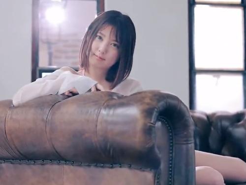 「清純美少女四宮ありす・・・芸能界からAVへ転身！美乳愛撫と○○で絶頂♬♬巨大な男性器をねっとりフェラ！」