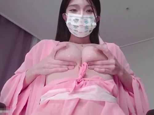 ライブチャット「ハァン！ヌチュヌチュ…」乳首ビンビン美乳セクシー淫乱美少女がローションたっぷり手コキ・チクニー！