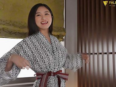 【カップル】湯けむりに包まれて美少女と情熱的な温泉デート！巨乳の彼女と寝バックで快楽の時間を堪能する物語