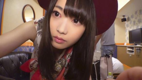 【美甘りか】パイパン令嬢Eカップ美乳美女wwフェラの秘訣は下品に垂らす涎ローション♬バックで美尻突けば乱れ逝きまくる！