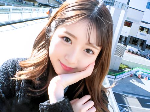 Fカップ爆乳の肉感ボディがエロい美少女女子大生が謝礼に釣られて大好きなセックスも出来て一石二鳥＜素人ナンパ＞