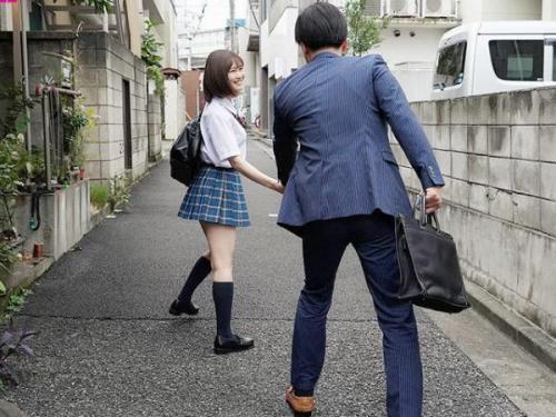 ＜川北メイサ＞積極的な制服美少女が大好きな先生をホテルに引っ張り禁断誘惑セックス！