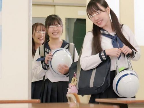 【連続中出し】田舎の退屈な女子学生たちが、コンドームをスキップして生のまま挿入！制服を着用したままの濃厚な愛の行為！