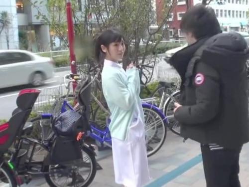 ＜素人ナンパｘナース＞夜勤続きで性欲溜まった美人看護師さんがナンパチン〇で本気セックス！