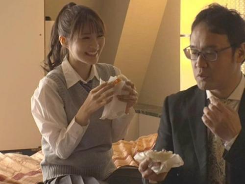 ＜相沢みなみｘ女教師＞積極的な美巨乳美少女が濃厚オヤジのチン〇を咥えてドスケベセックス！