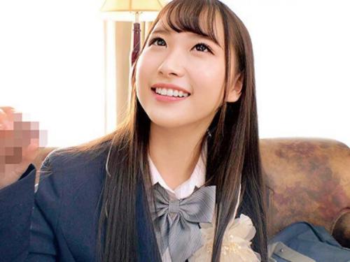 ＜ハメ撮りｘ女子校生＞3分前まで女子〇生だった美少女がデカマラしごいて即ハメエッチ‼