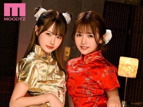 爆乳美人お姉さん2人に両耳から囁かれデカ尻で徹底射精管理される、中出しSEX大歓迎の回春チャイナエステ♡