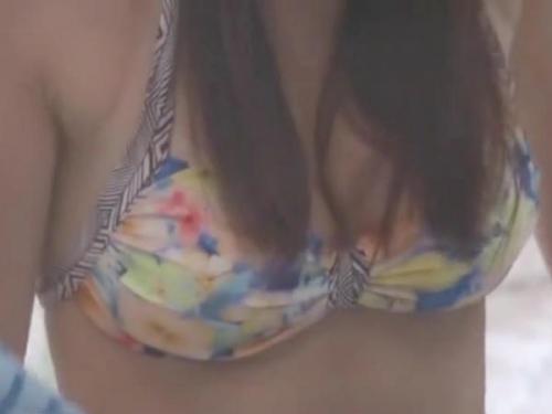 ＜マジックミラー号＞敏感ボディの水着美少女がエロマッサージで我慢できなくなりハメられる‼