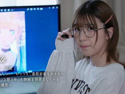 【真面目×美女】真面目で大人しい彼女は夜遅くまで仕事をしているが、本当の彼女はエッチなことばかり考えている女で…