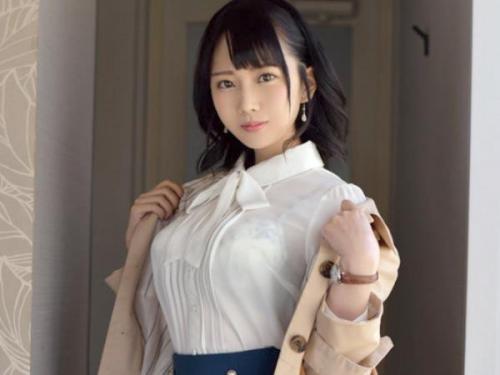 ＜香椎佳穂＞激務続きで性欲溜まった美人女子アナがカメラ目線でチンポをしゃぶりドスケベセックス！