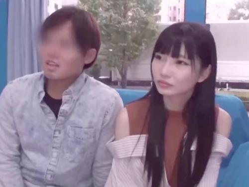 ＜マジックミラー号＞黒髪ロングの清楚系女子大生が彼氏がいるのに他人棒で浮気セックス‼