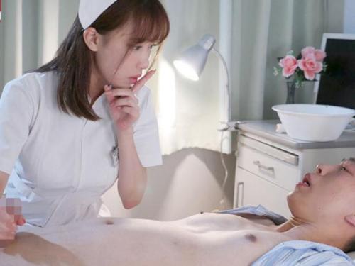 ＜安達夕茉ｘナース＞母性豊かな巨乳美人看護師さんが患者の溜まったチンポを優しく包んでザーメン絞り！