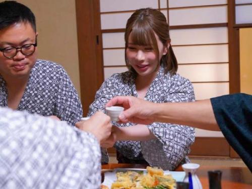 ＜叶愛＞極上ボディの巨乳美人社員が退職に先立ち慰安旅行でねっとりハメられ快楽堕ち！