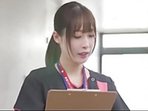 ＜天然美月ｘ看護師＞清楚な外見の美人ナースさんが涎ダラダラベロチューからのドスケベセックス‼