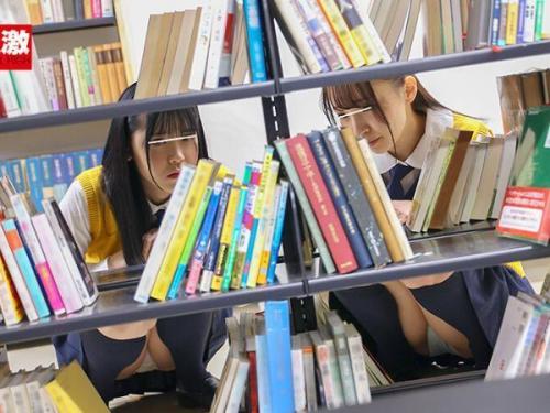 【図書館での禁断の行為】純粋な雰囲気の少女をターゲットにした秘め事、巧妙な愛撫で悦びを誘い、過激なコスチュームで淫らな遊戯に耽るひととき