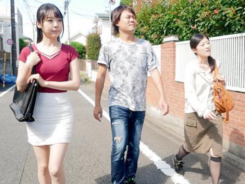＜つぼみｘ不動産レディ＞黒髪ロングの美人社員が内見に来た客の男を誘惑してドスケベファック‼