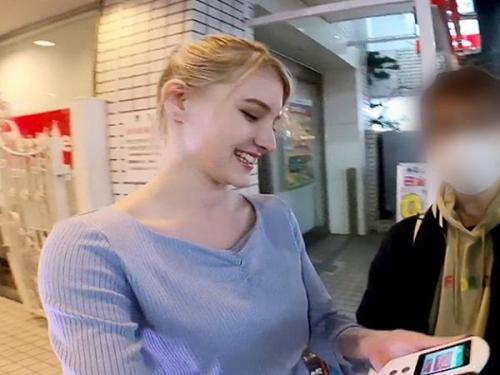 ＜メロディー・雛・マークス＞性欲強めな白人美女が気弱な男をホテルに連れ込みドスケベセックス！