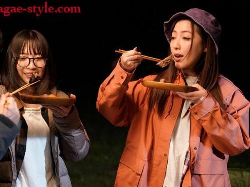 【ながえスタイル】隣人同士でキャンプを満喫中、偶然の出会いが夫婦間での交換プレイへと発展！
