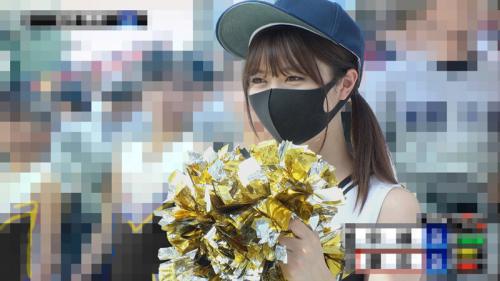 【2021●校野球】テレビで抜かれた一番かわいいチア！青春の流出SEX！