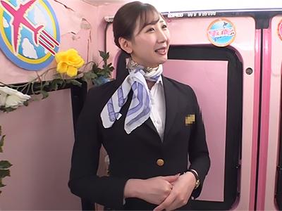 【マジックミラー便】スレンダーなCAさんが素股で大きなモノを深く受け止めハメまくり膣内発射ｗｗｗ
