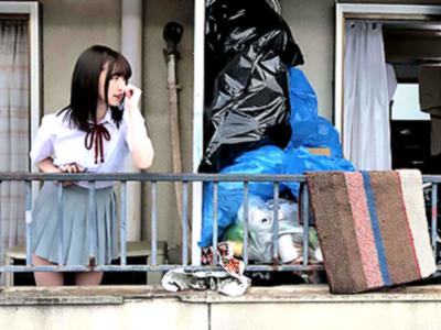 【ドラマ×女子校生】「臭すぎ！」隣人はごみ屋敷！直接クレームを言いに行ってしまったら逆上！押し倒され何度もレイプ！ww