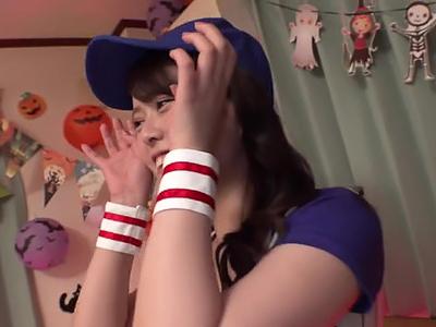 【巨乳×コスプレ】渋谷で見つけた露出度高めの仮装姿の素人女子！ハロウィンは年に一度の無礼講！エロエロ娘をハメる！ww